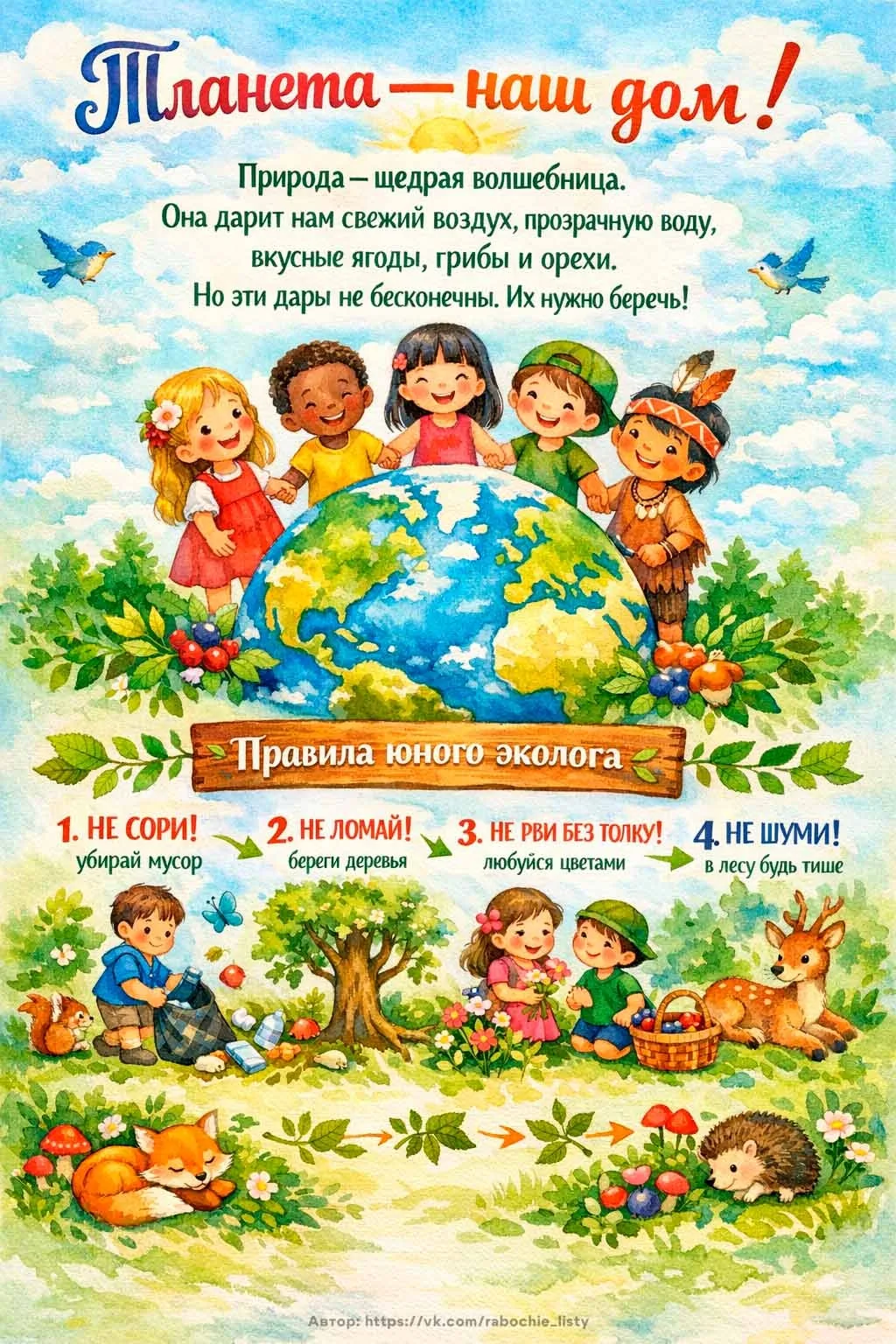 Изображение из сообщения канала