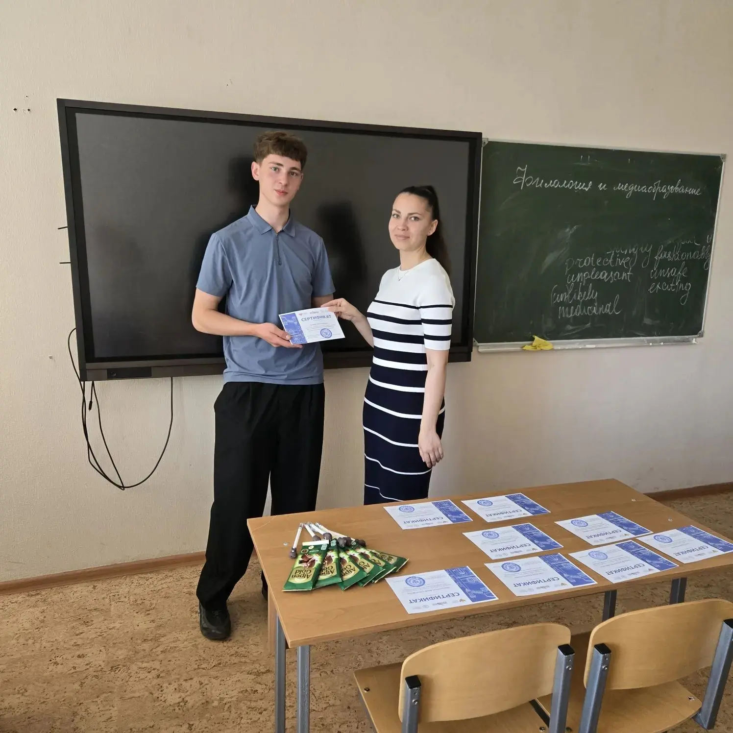 Изображение из сообщения канала