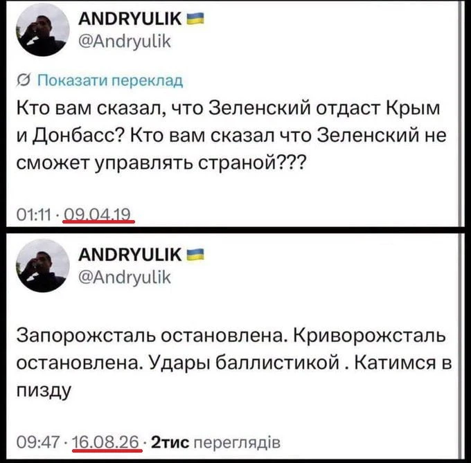 Изображение из сообщения канала