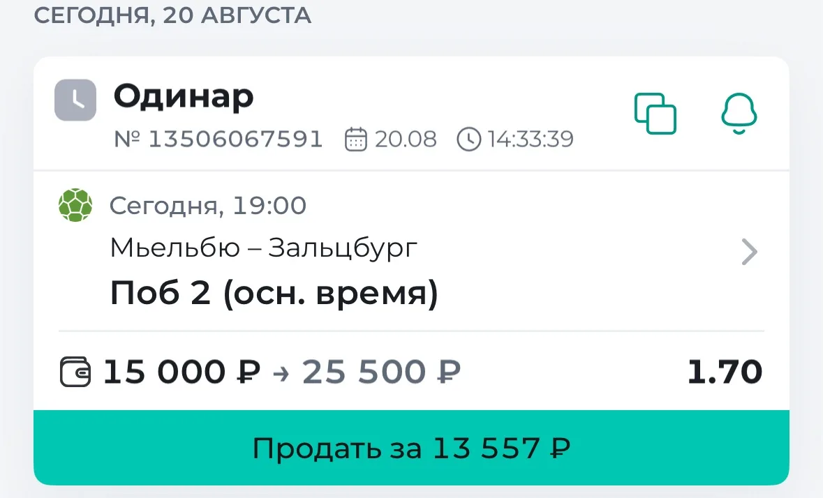 Изображение из сообщения канала