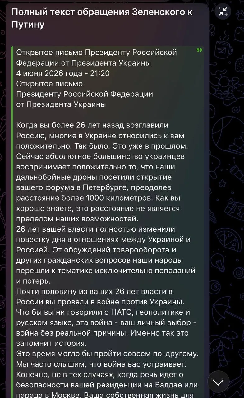 Изображение из сообщения канала
