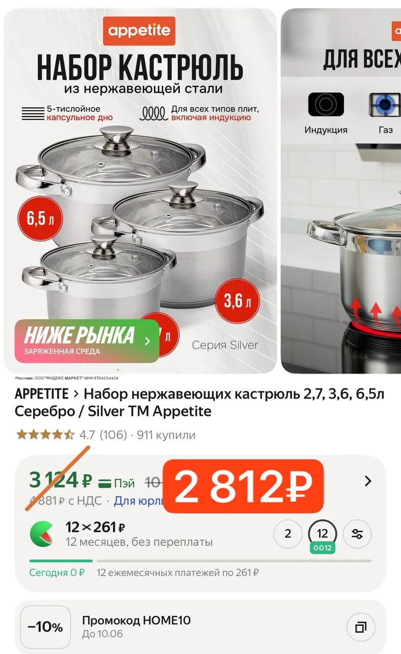 Изображение из сообщения канала