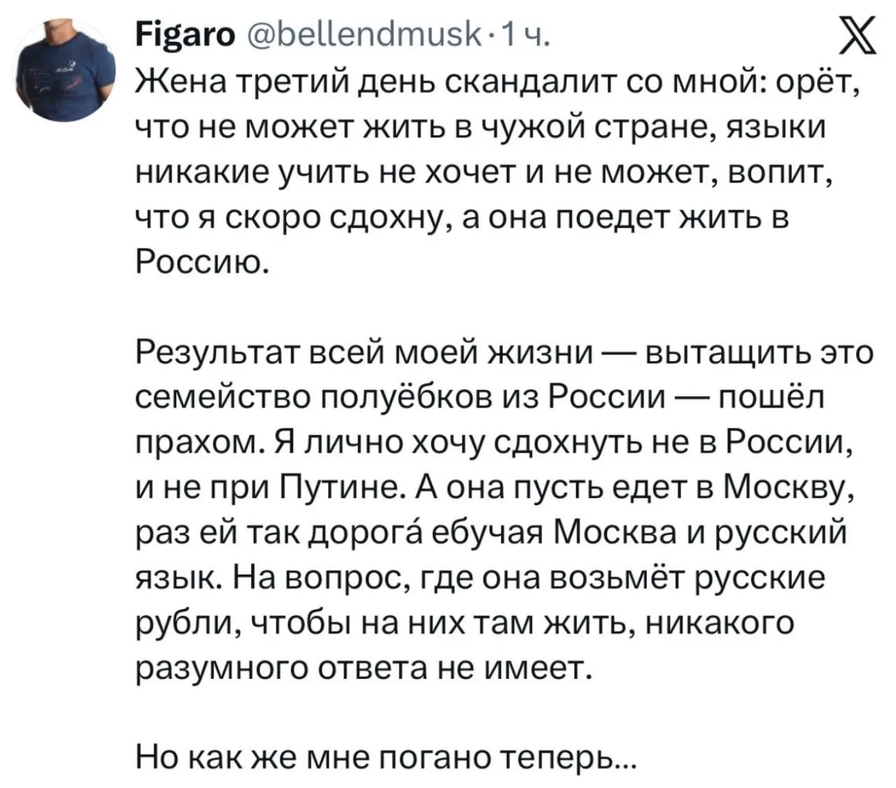 Изображение из сообщения канала