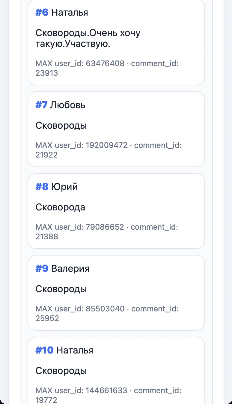 Изображение из сообщения канала