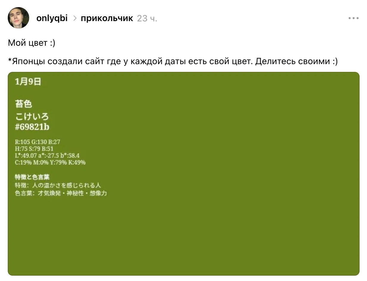 Изображение из сообщения канала