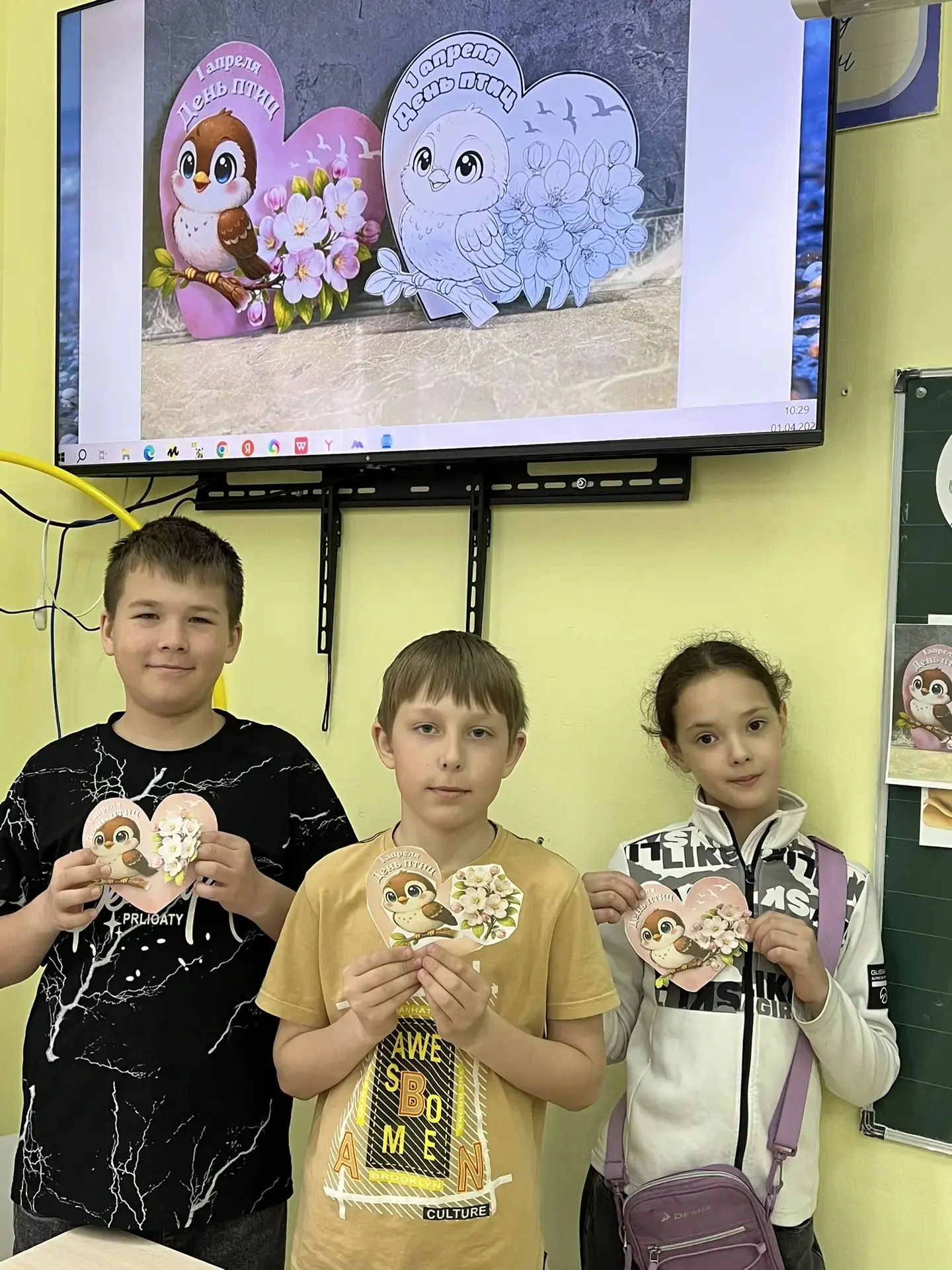 Изображение из сообщения канала