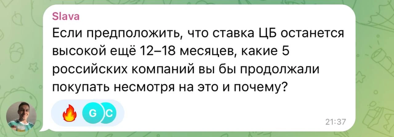 Изображение из сообщения канала