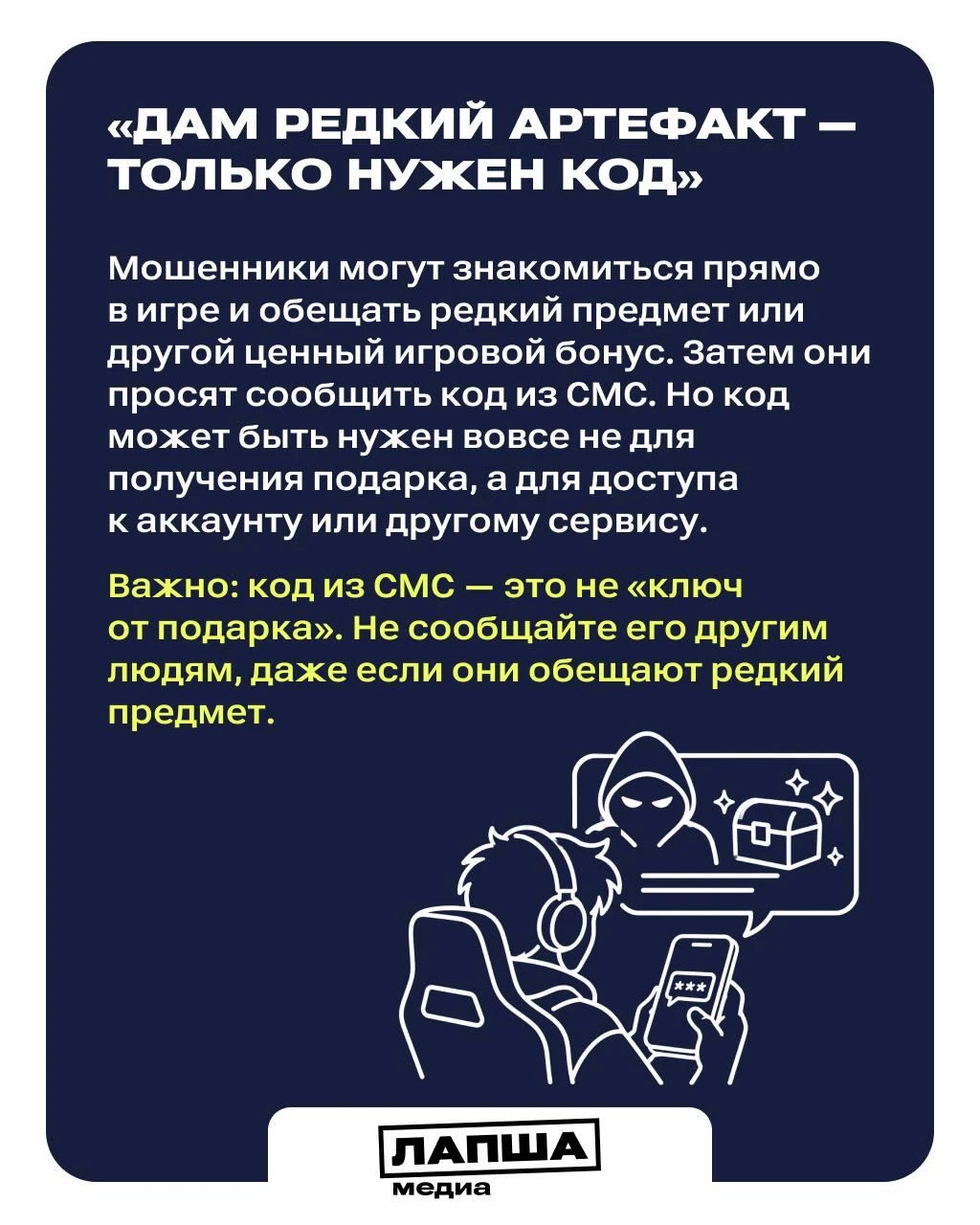 Изображение из сообщения канала