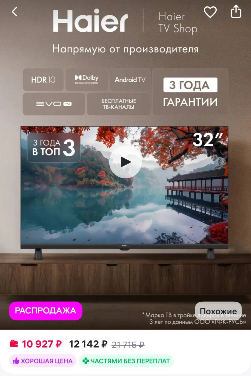 Изображение из сообщения канала