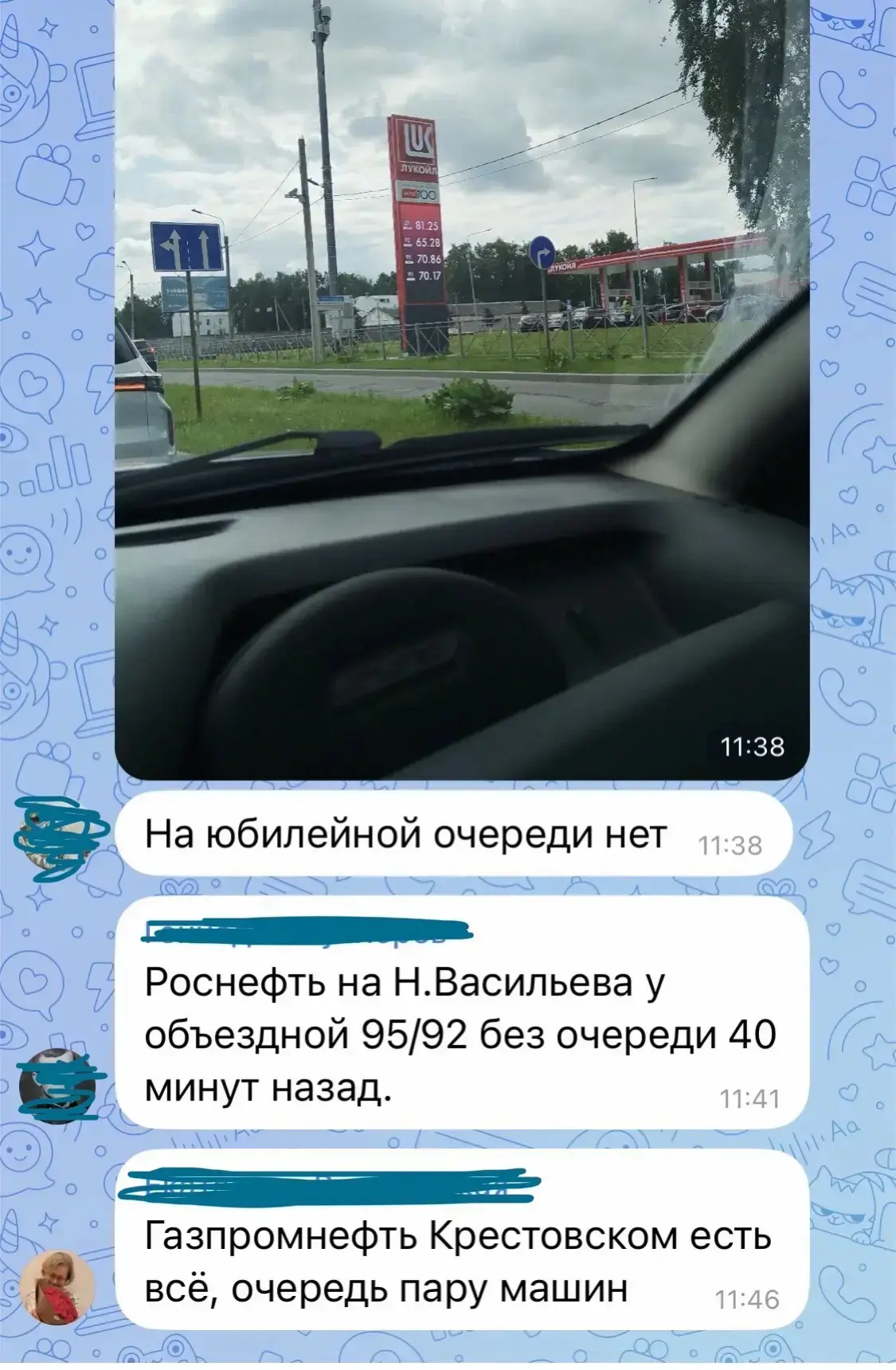 Изображение из сообщения канала