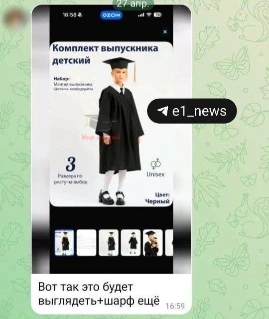 Изображение из сообщения канала