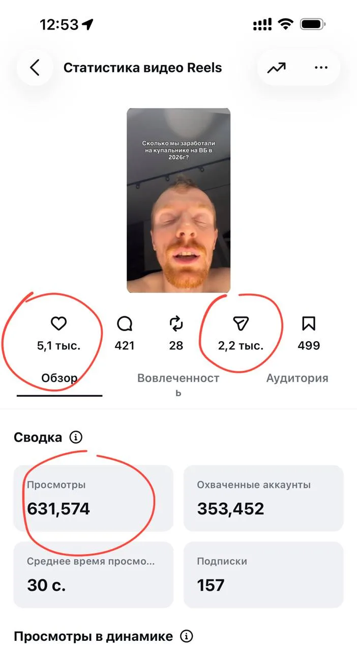 Изображение из сообщения канала