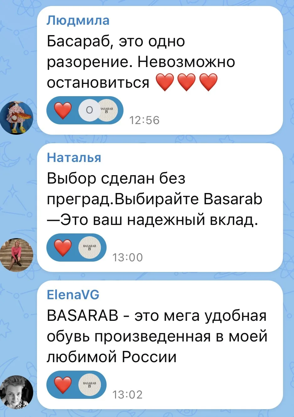 Изображение из сообщения канала