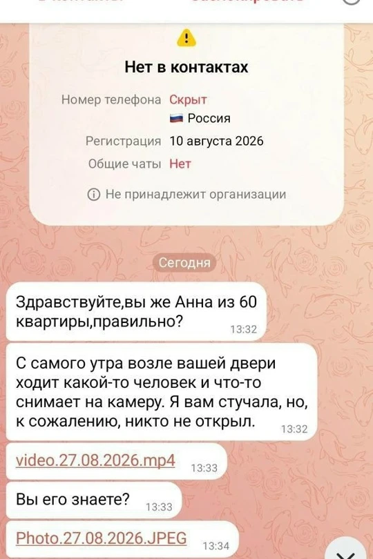 Изображение из сообщения канала
