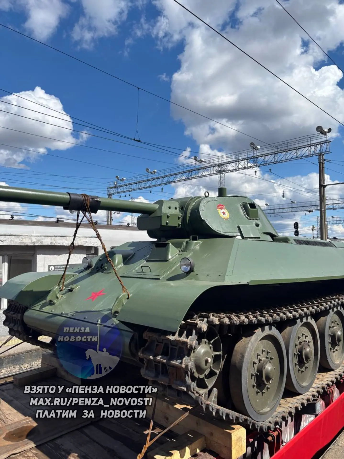 Изображение из сообщения канала