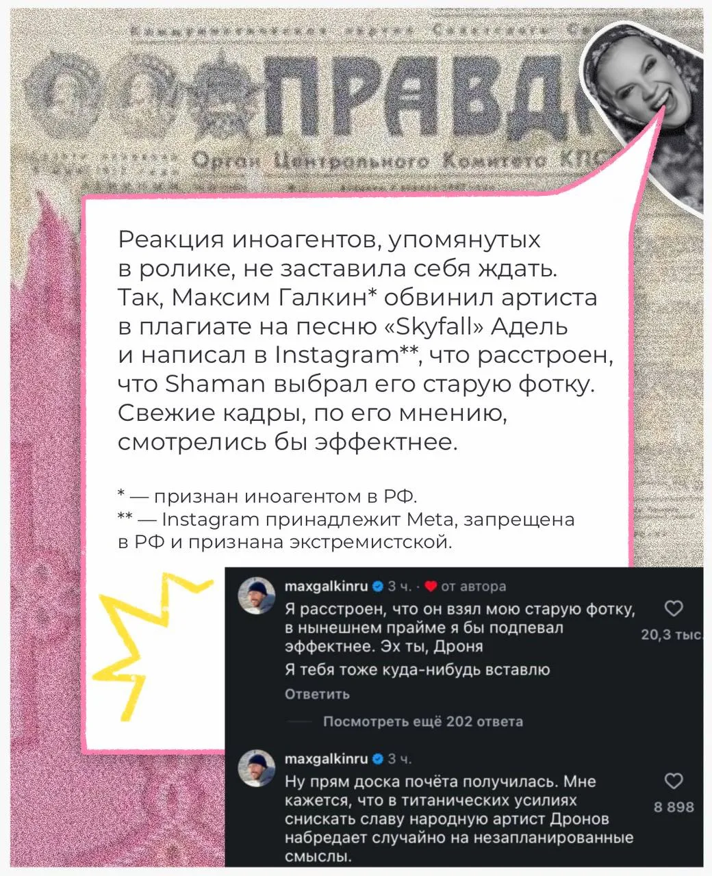 Изображение из сообщения канала