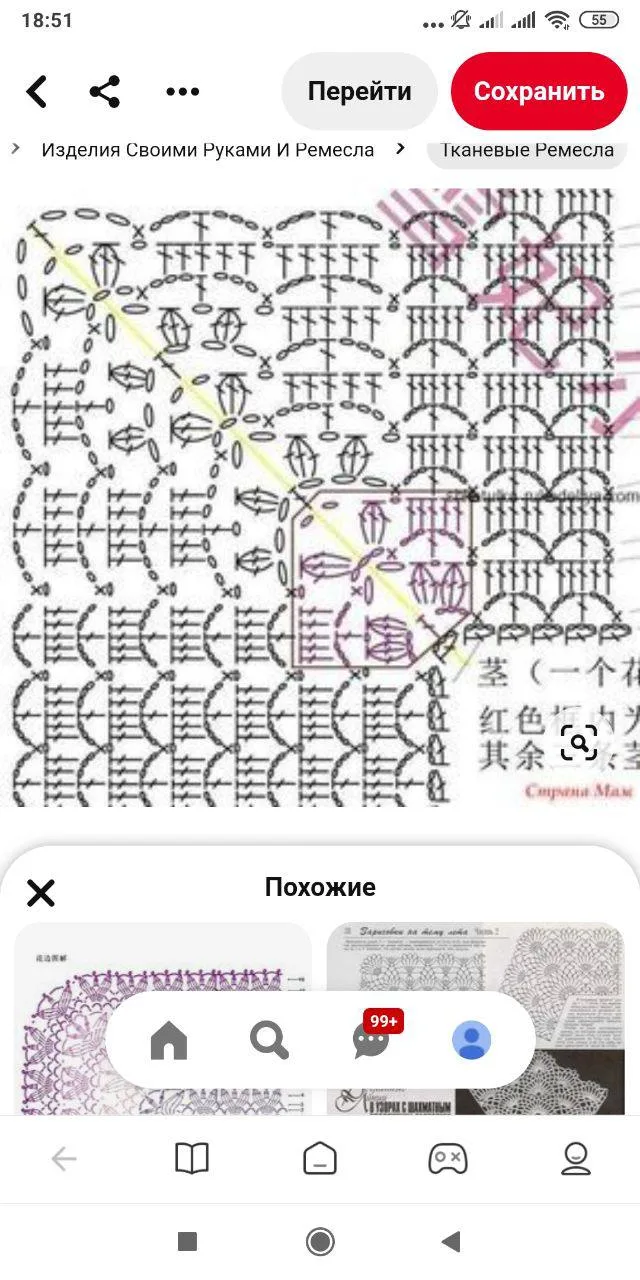 Изображение из сообщения канала