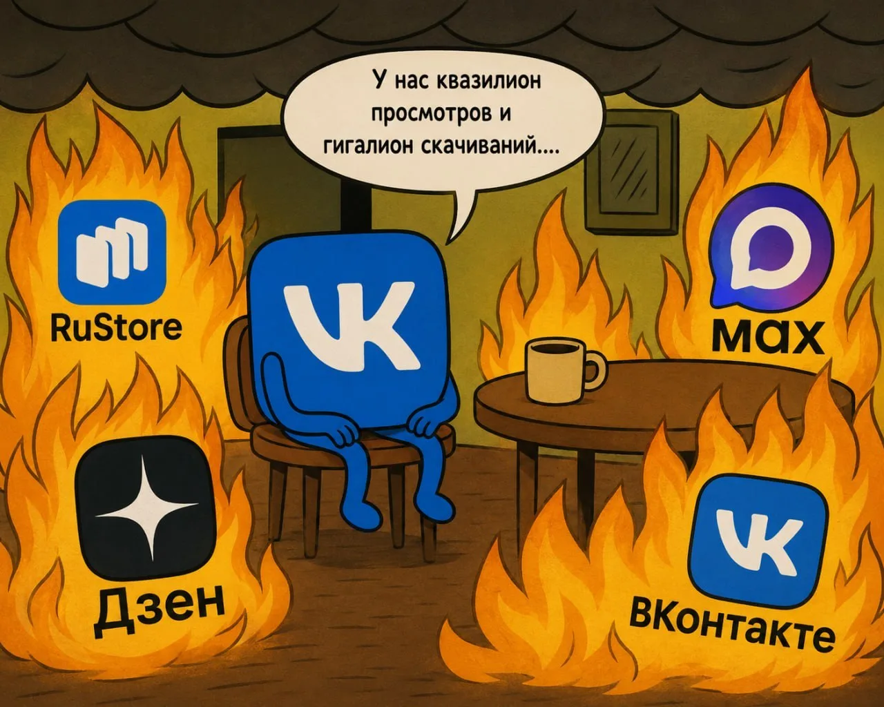Изображение из сообщения канала