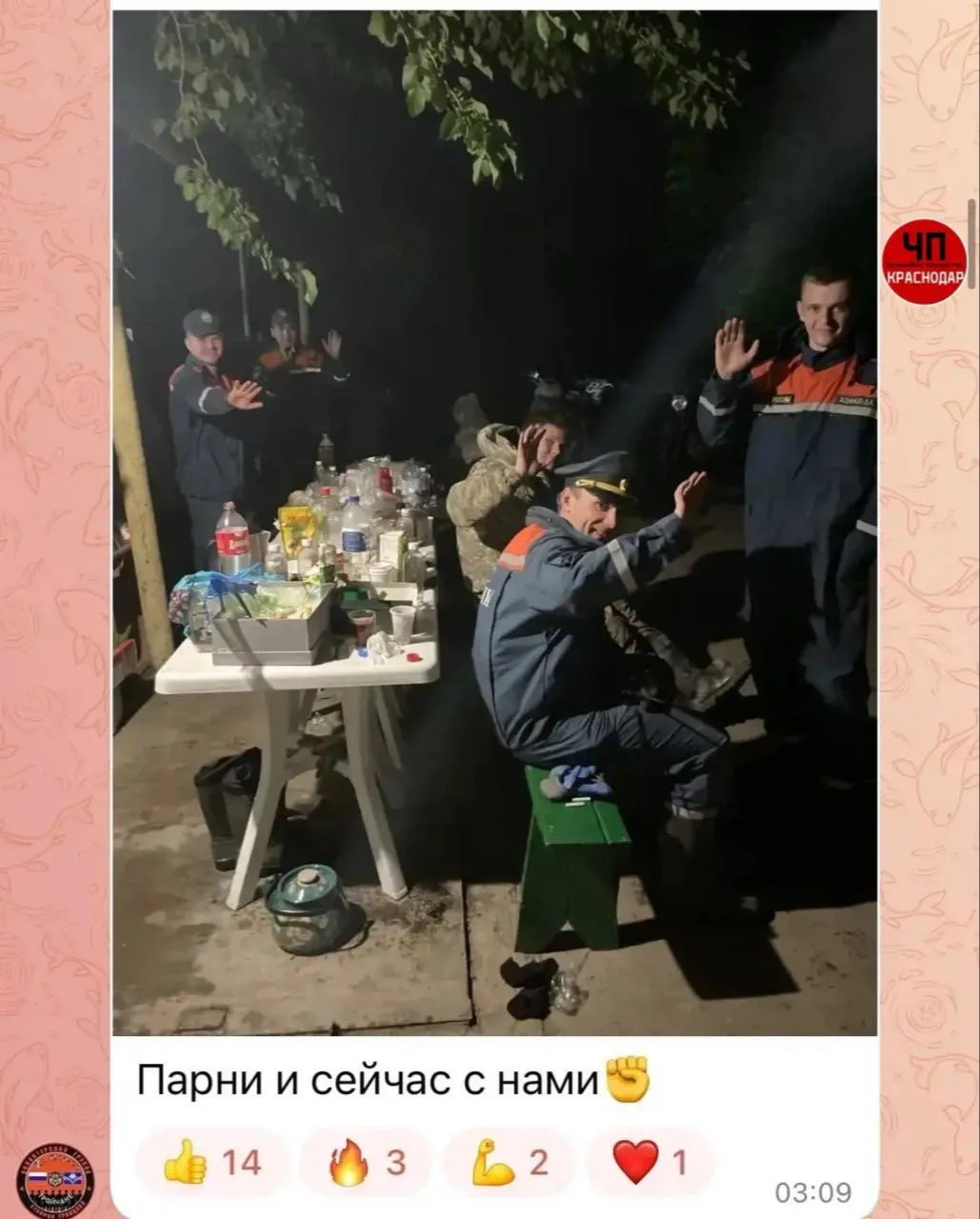 Изображение из сообщения канала
