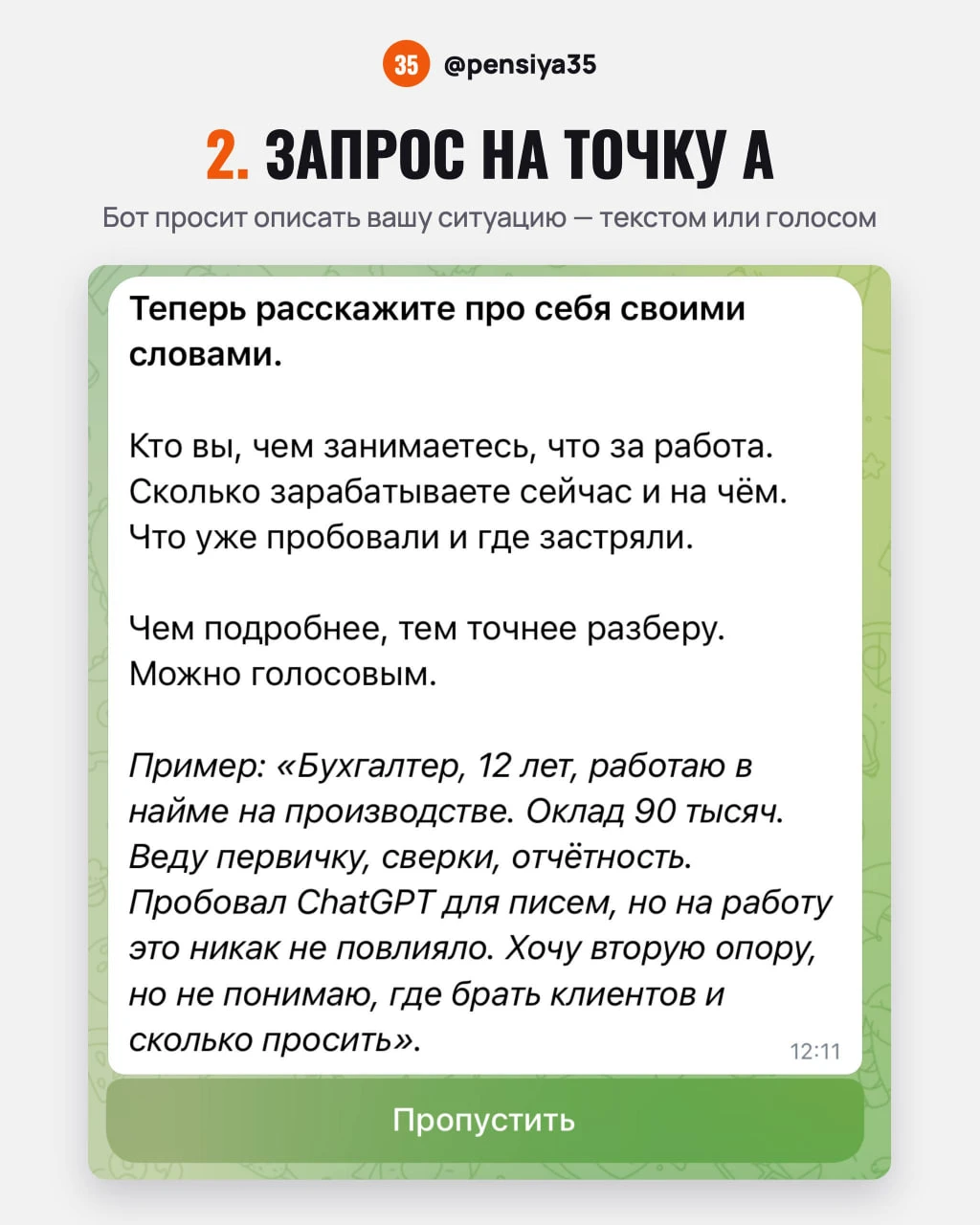 Изображение из сообщения канала