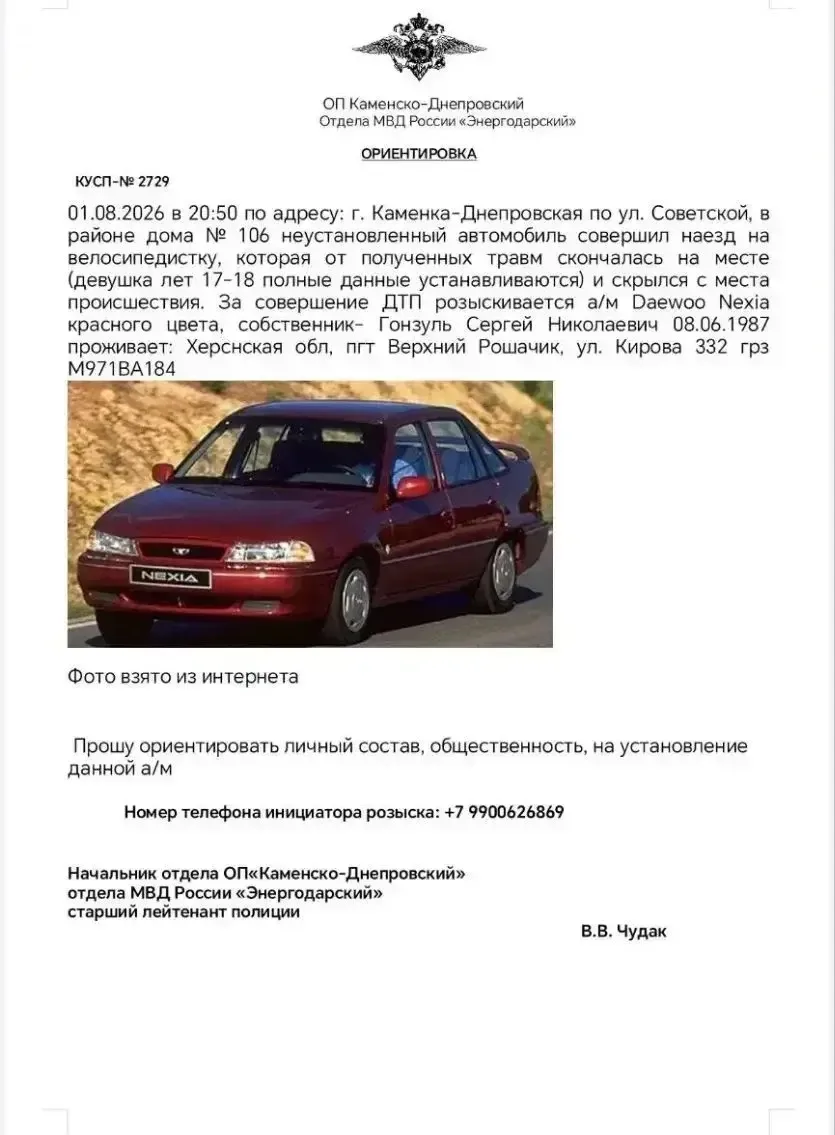 Изображение из сообщения канала