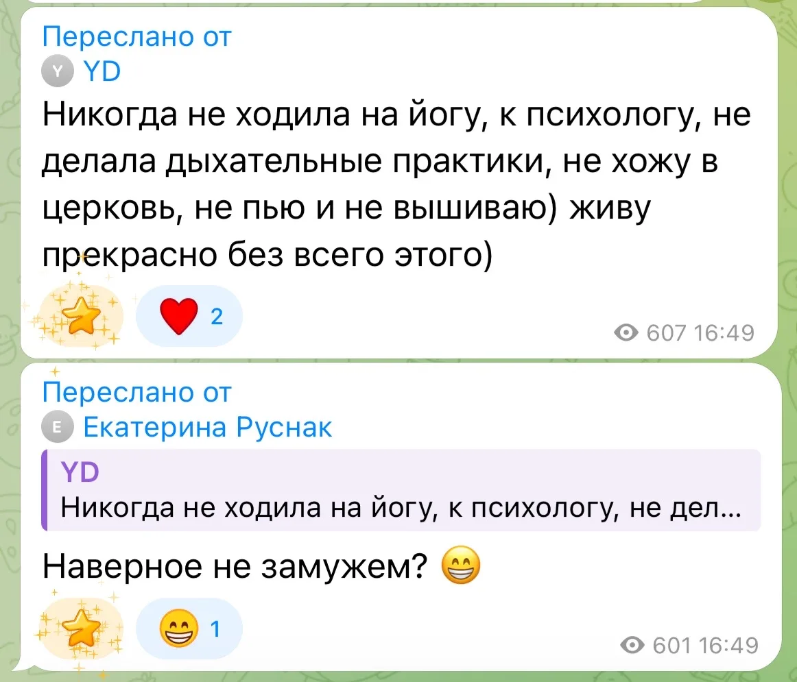 Изображение из сообщения канала