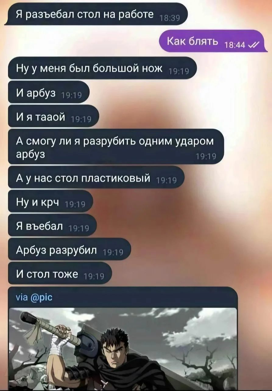 Изображение из сообщения канала