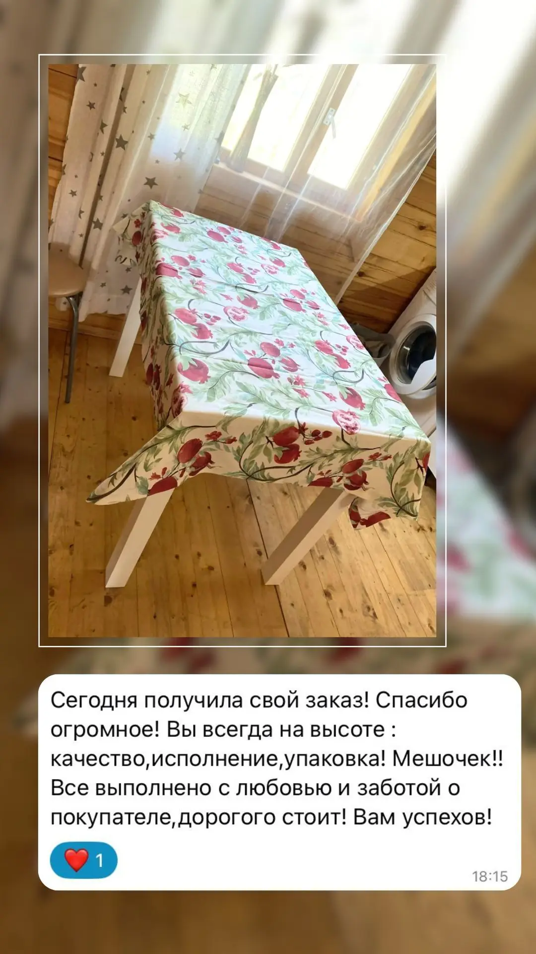 Изображение из сообщения канала