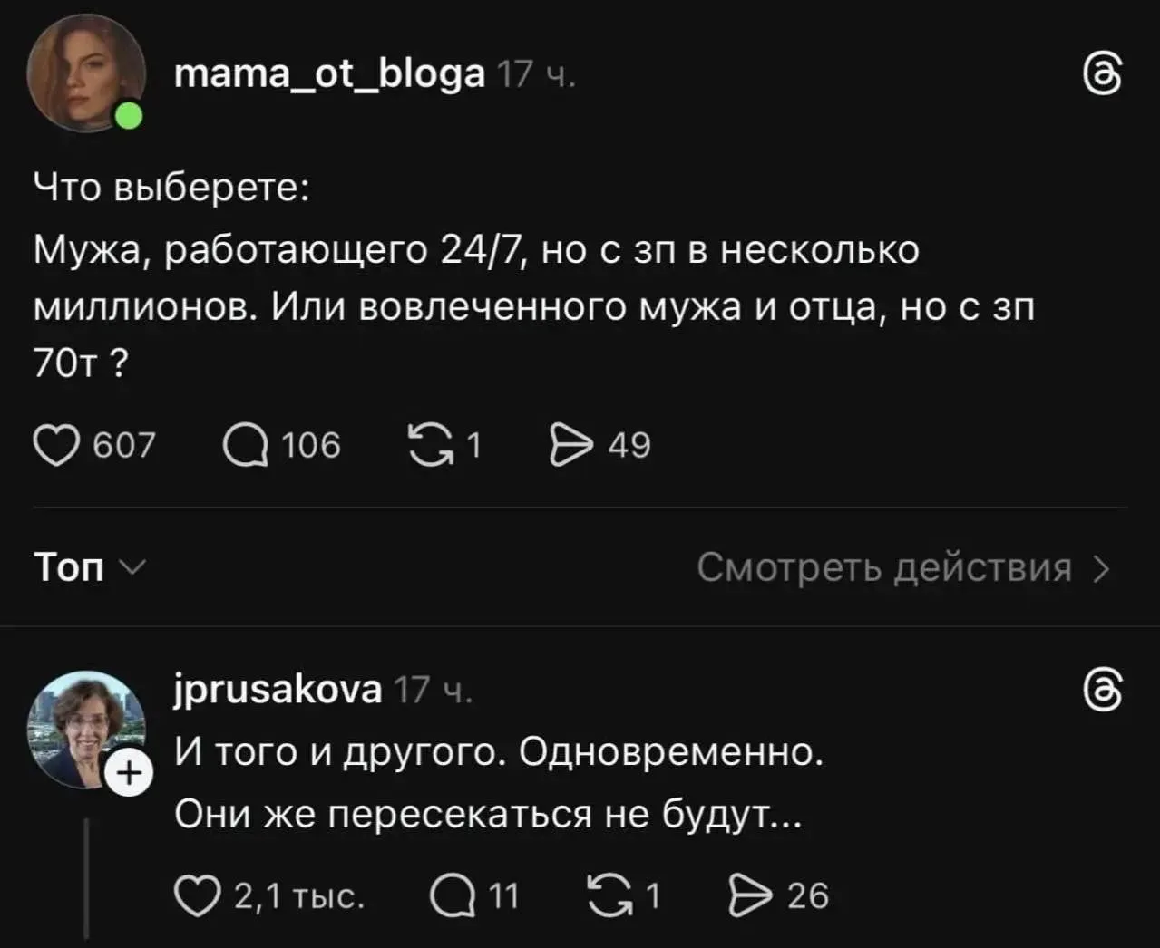 Изображение из сообщения канала