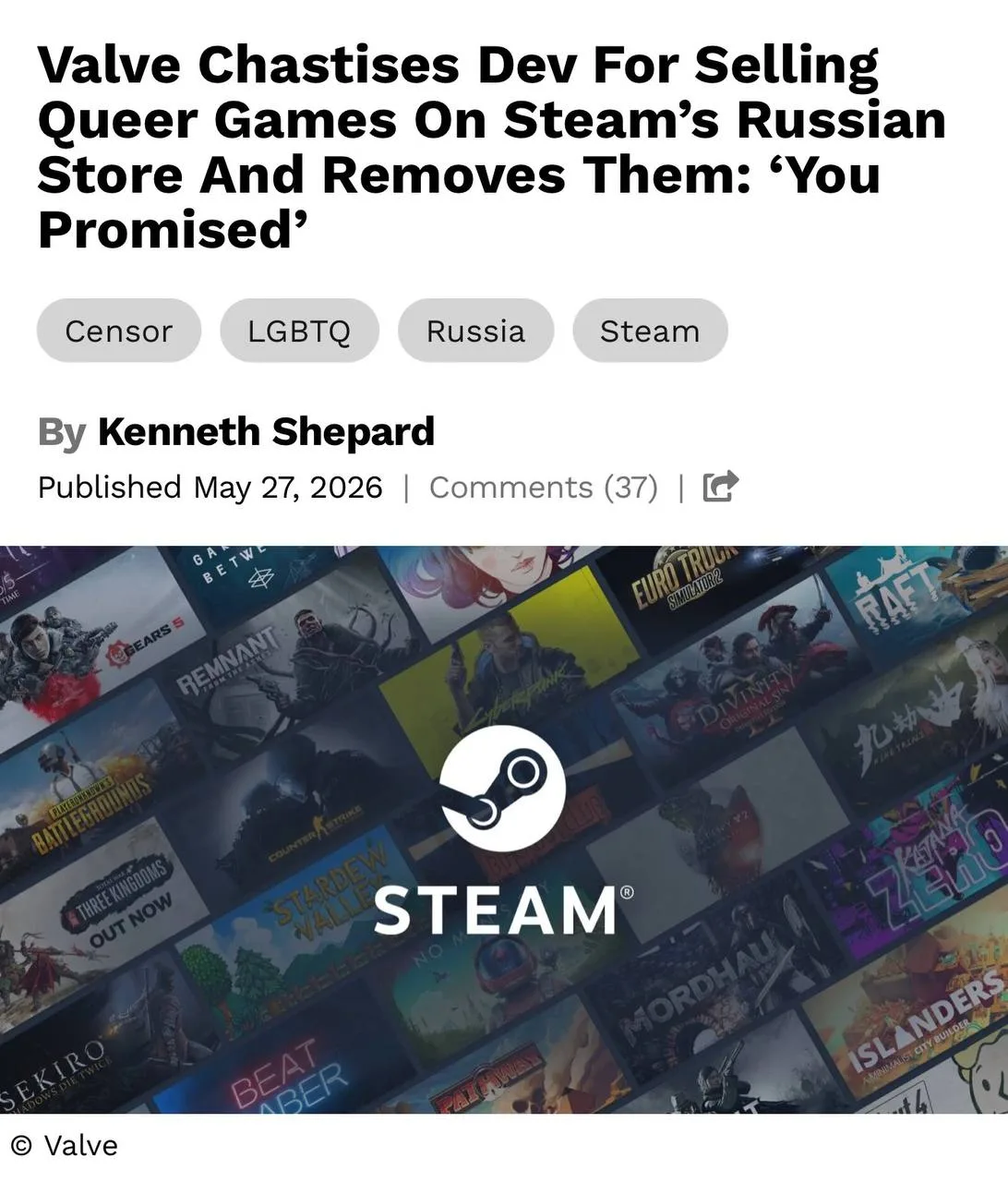 Изображение из сообщения канала