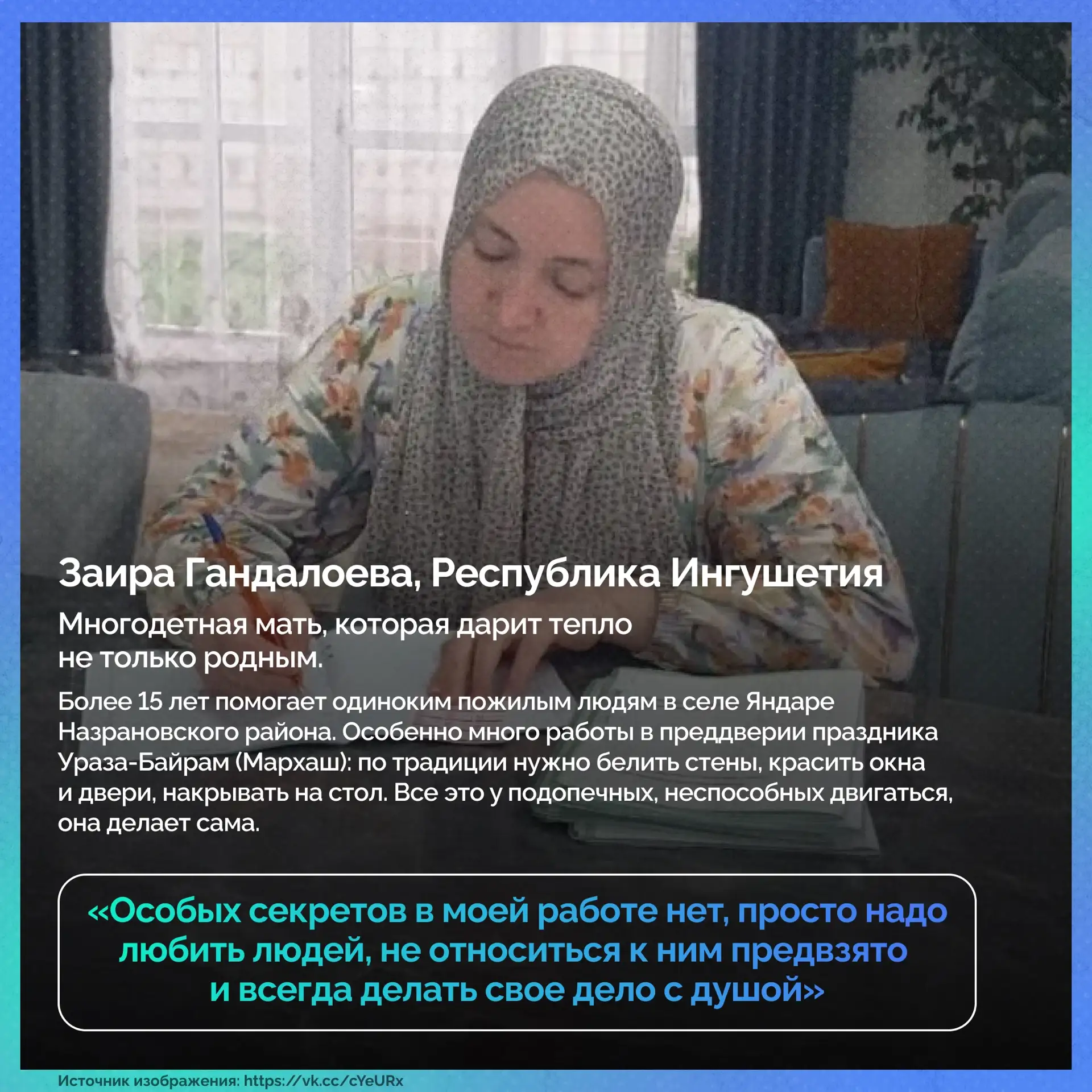 Изображение из сообщения канала