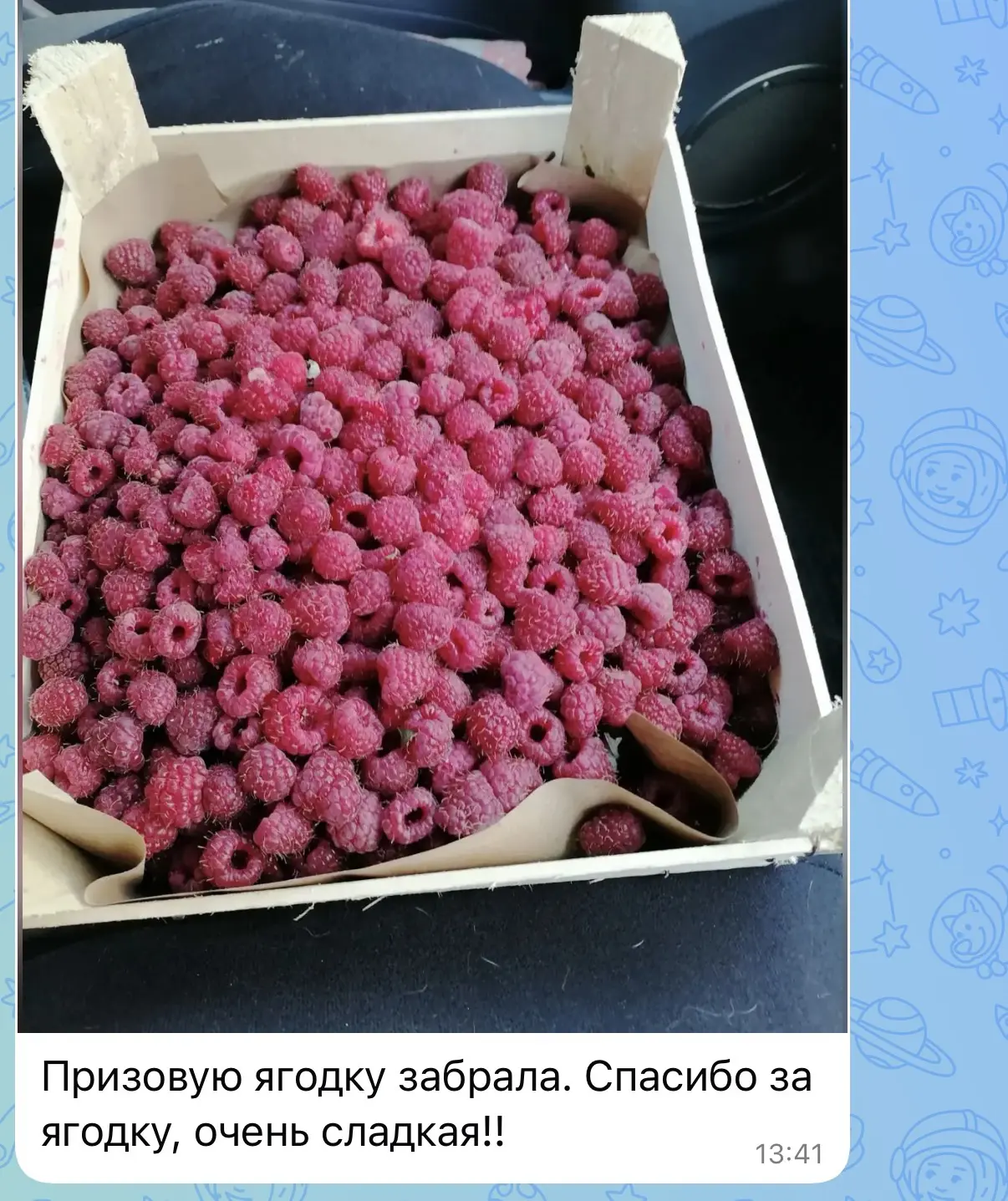 Изображение из сообщения канала