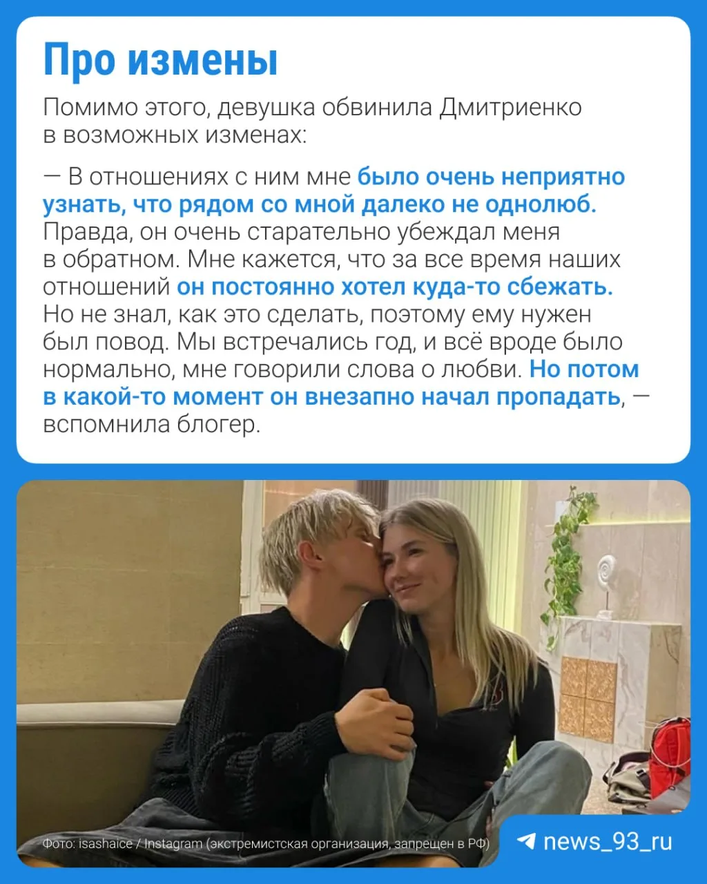 Изображение из сообщения канала