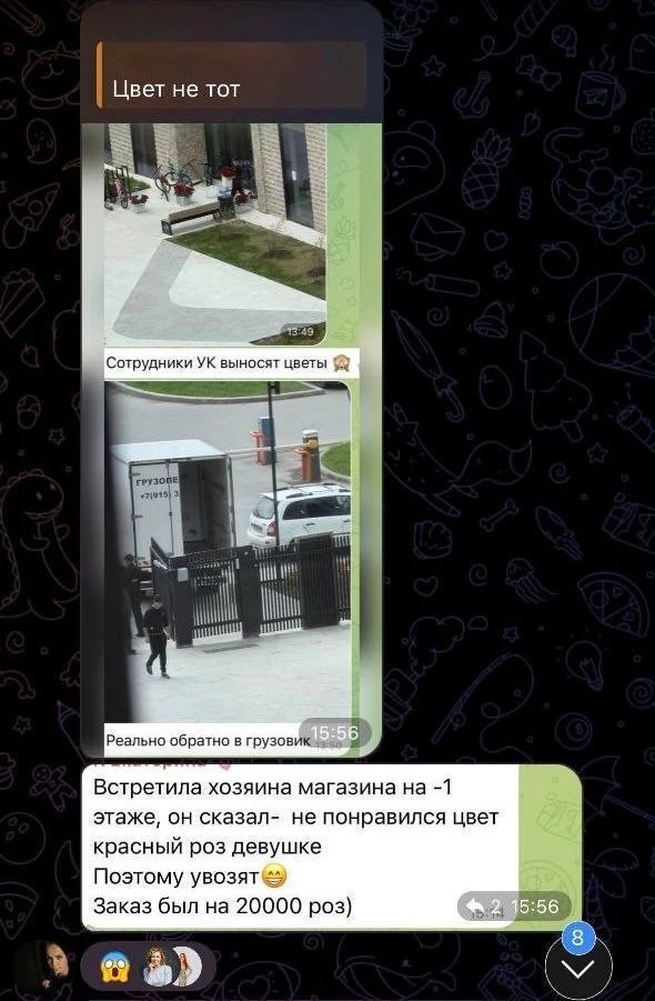 Изображение из сообщения канала