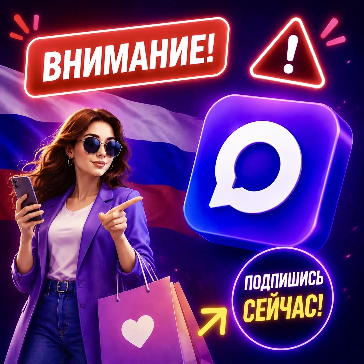 Изображение из сообщения канала