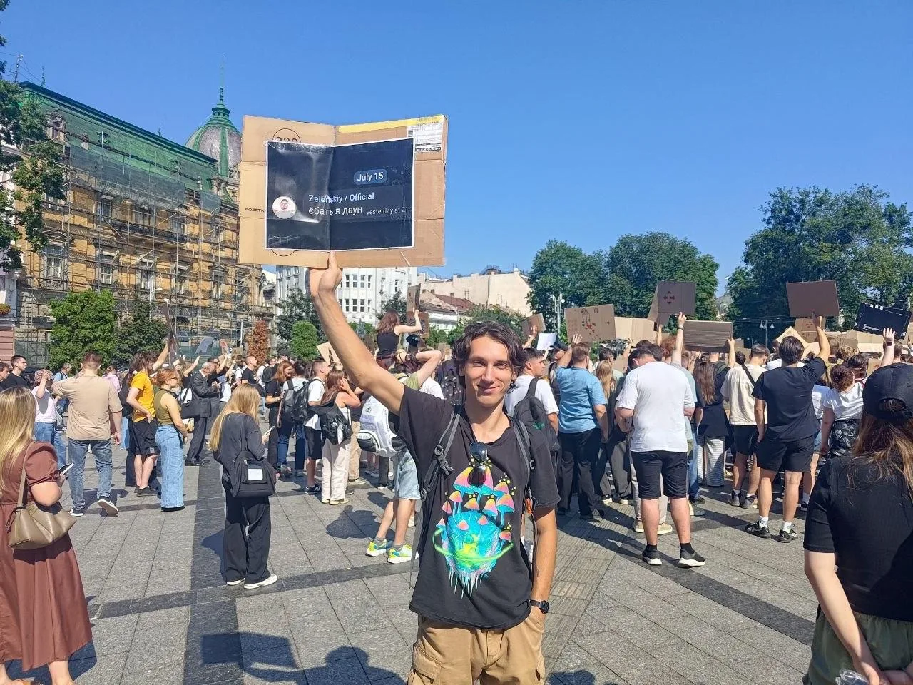 Изображение из сообщения канала