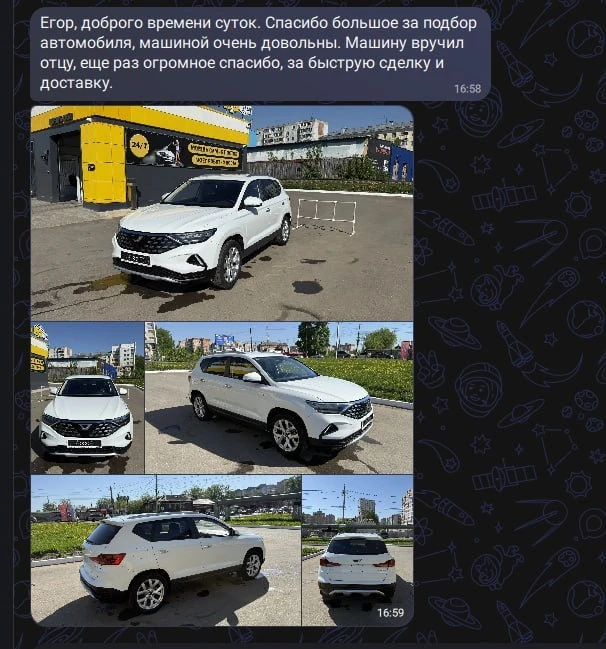 Изображение из сообщения канала