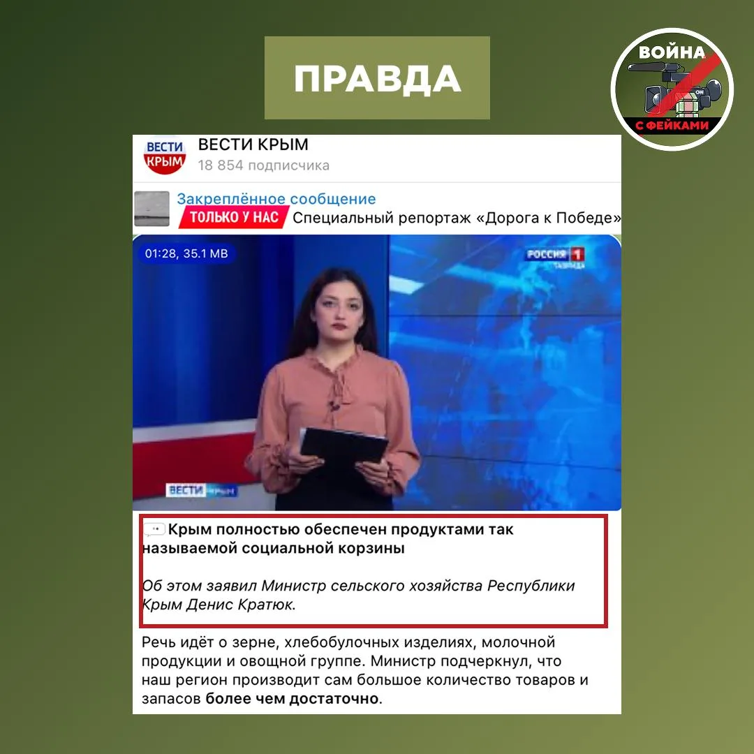 Изображение из сообщения канала