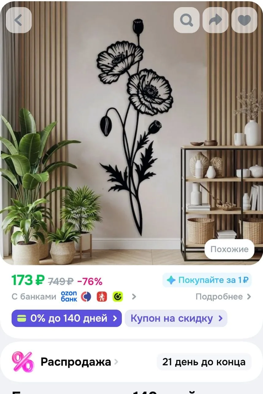 Изображение из сообщения канала