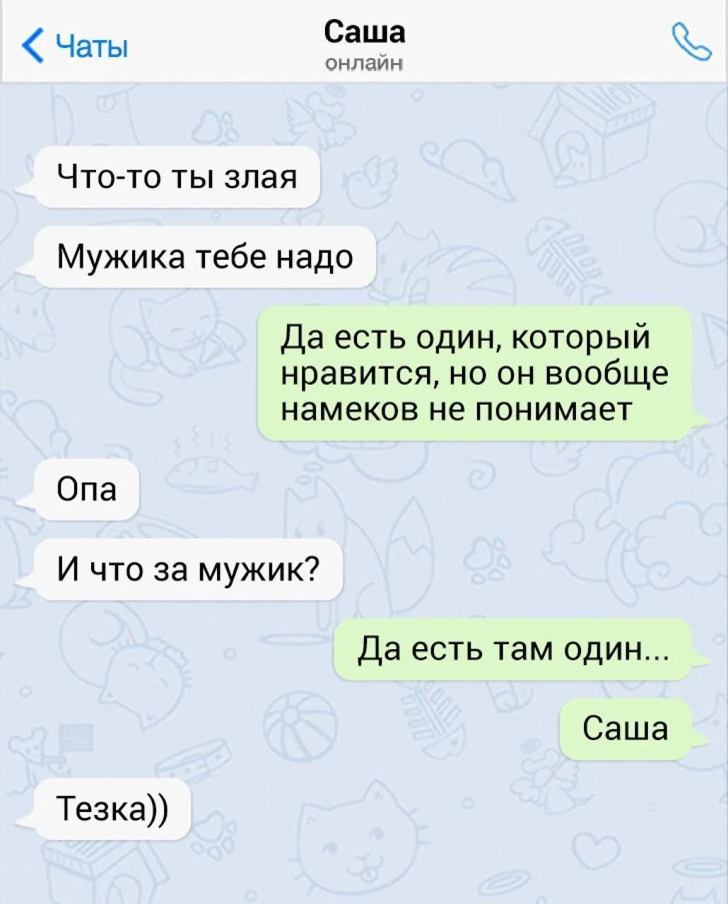 Изображение из сообщения канала