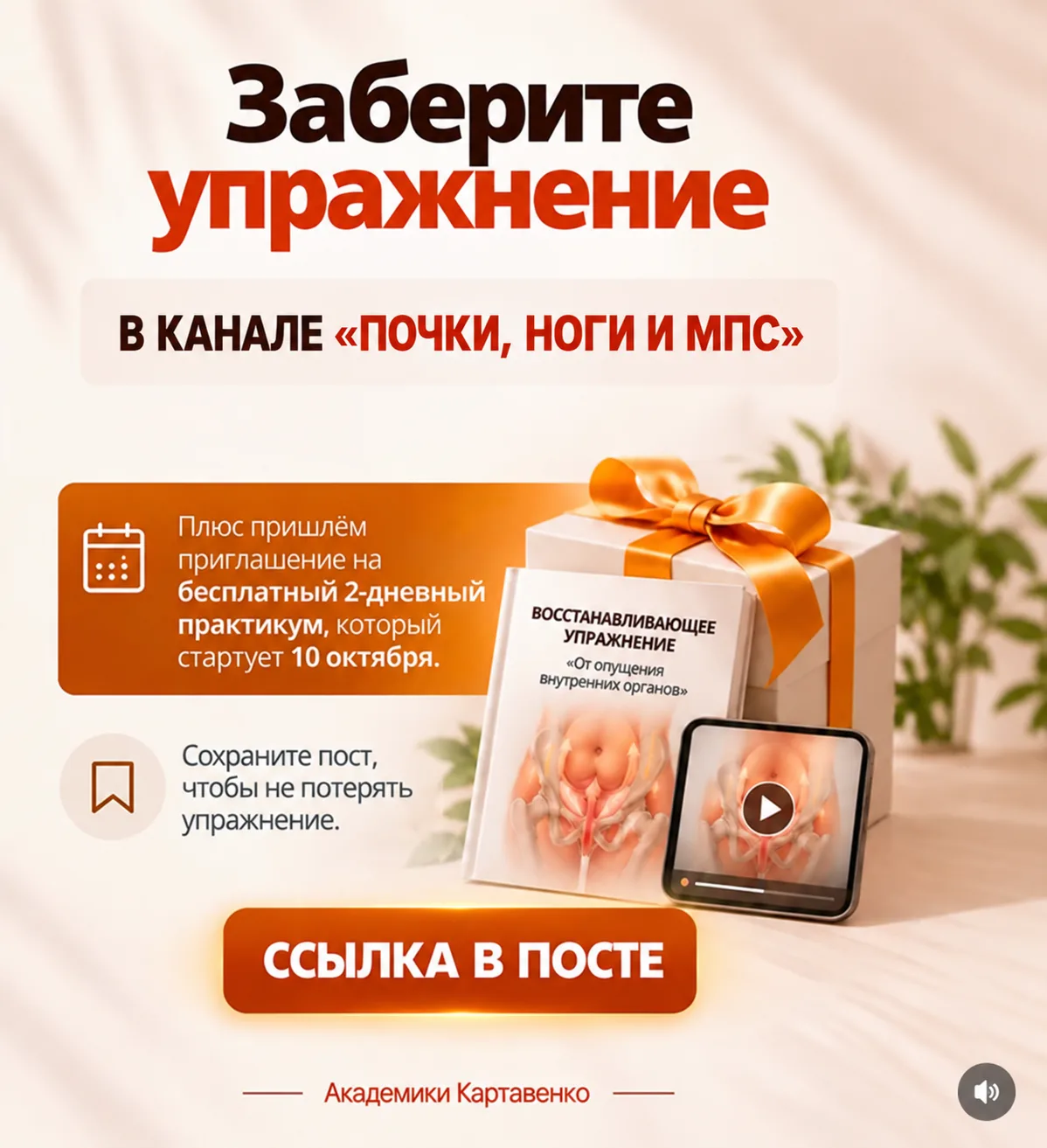 Изображение из сообщения канала