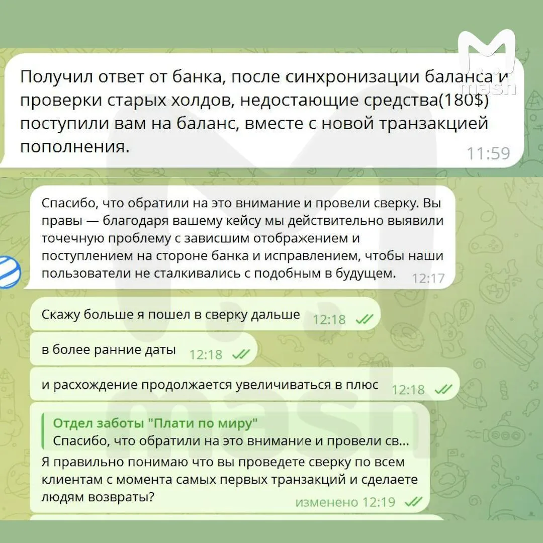 Изображение из сообщения канала