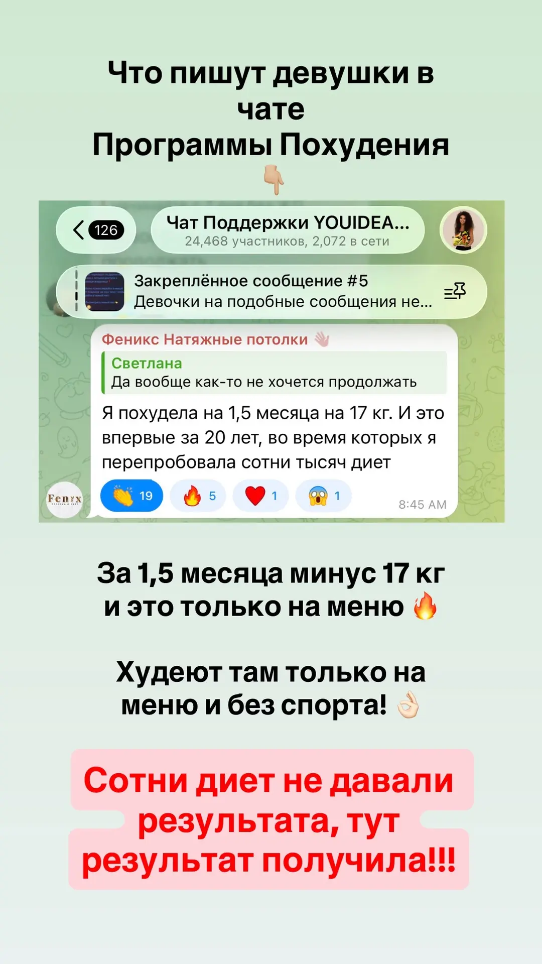 Изображение из сообщения канала