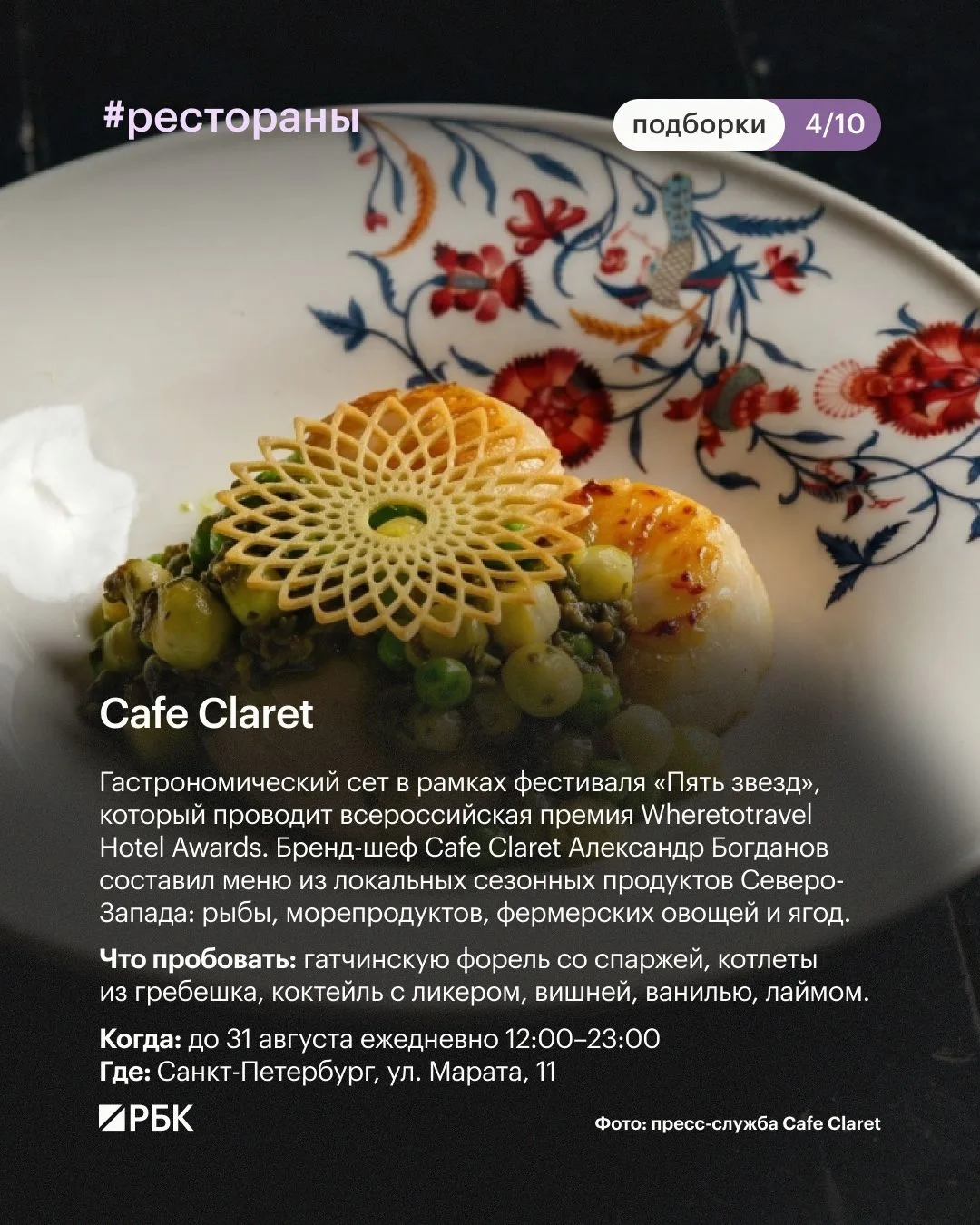 Изображение из сообщения канала
