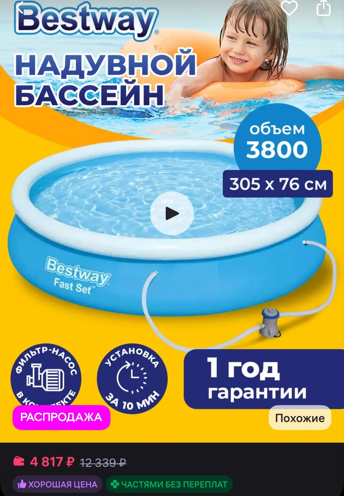 Изображение из сообщения канала