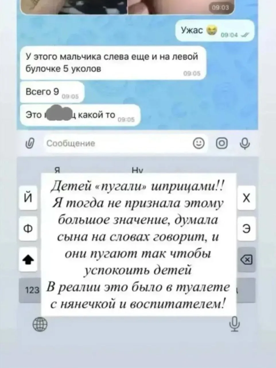 Изображение из сообщения канала