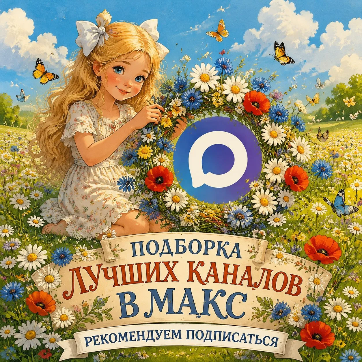 Изображение из сообщения канала