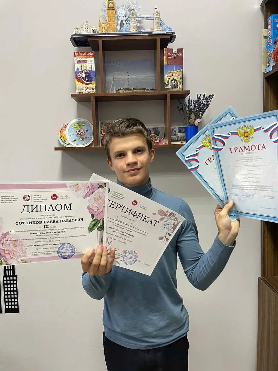 Изображение из сообщения канала