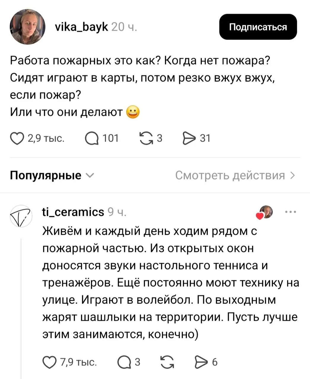 Изображение из сообщения канала
