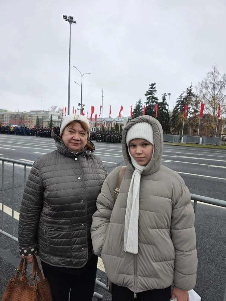 На Параде Памяти